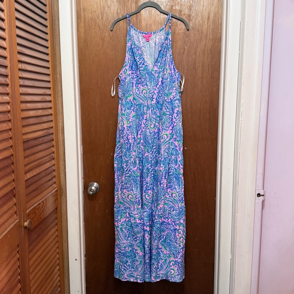 Lilly Pulitzer Multicolor Patterned Maxi Dress